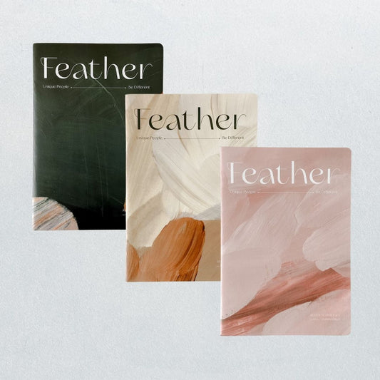 Feather 120-page B5 size Notebooks