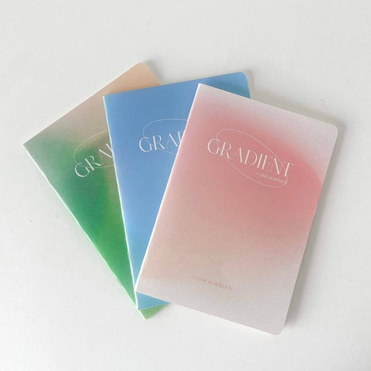 Gradient 80-page B5 size Notebooks